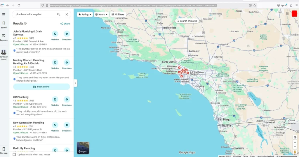 How to Extract Leads Manually Mapscraping