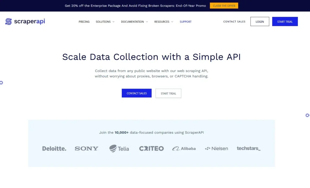 Scale Data Collection with ScraperAPI